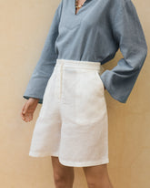 Linen Pilar Shorts - Women's Pants & Shorts | 