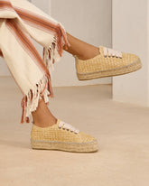 Raffia Lace-Up Espadrilles - Women's Special Prices | 
