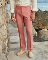 Woven Linen Milano Trousers | 