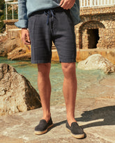 Woven Linen Positano Shorts - Men's Pants | 