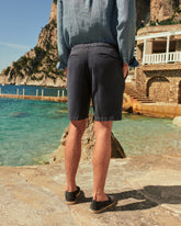 Woven Linen Positano Shorts - Men's Pants | 