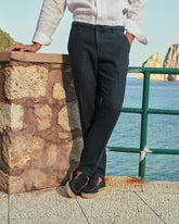 Woven Linen Milano Trousers - Men's Pants | 