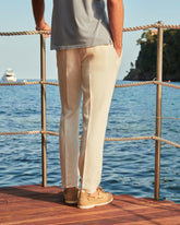 Woven Linen Santa Barbara Trousers - Men's Pants | 