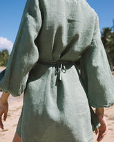 Linen Caracas Dress - Women's Special Prices Clothing | 