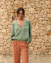 Linen Varadero Shirt - Women's Special Prices Clothing | 