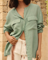 Linen Valparaiso Shirt - Women's Special Prices Clothing | 