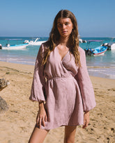 Linen Caracas Dress - Women's Special Prices Clothing | 
