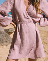 Linen Caracas Dress - Women's Special Prices Clothing | 