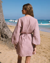 Linen Caracas Dress - Women's Special Prices Clothing | 