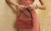 Raffia Shoulder Bag - Women's Bags | 