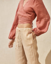 Linen Belem Trousers - Women's Pants & Shorts | 