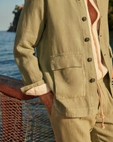 Woven Linen Sahara Linen Jacket - Men's Jackets | 