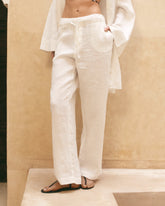 Linen Belem Trousers - Women's Pants & Shorts | 