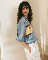 Raffia Shoulder Bag - Bags & Accessories | 