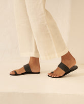 Athens Toe-Ring Leather Sandals - Women's Sandals | 