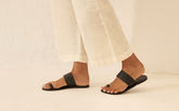 Athens Toe-Ring Leather Sandals - Women's Bestsellers | 