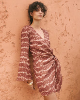 Printed Linen Tarifa Dress - Women's Special Prices Clothing | 