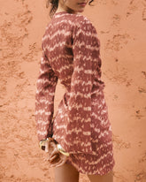 Printed Linen Tarifa Dress - Women's Special Prices Clothing | 