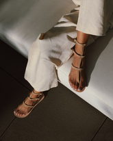 Triomphe Leather Sandals - Women's Sandals | 