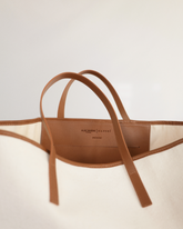 Canvas & Leather Edward Tote Bag - Alex Rivière Studio x Manebí Bags | 