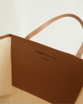 Canvas & Leather Edward Tote Bag - Alex Rivière Studio x Manebí Bags | 