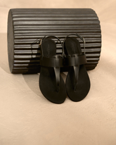 Ana Leather Thong Leather Sandals - Women's Special Prices | 
