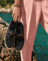 Swan Suede Boat Shoes - Men's Boat Shoes | 