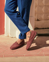 Brummel Lyocell Linen Blend Venetian Slippers - Men's Slippers | 