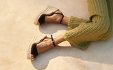 Viky Soft Suede Open Toe<br />Wedge Espadrilles - Women's Special Prices | 