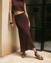 Cotton Crochet Salina Skirt - Women's Skirts | 