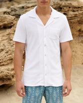 Organic Terry Cotton Luigi Shirt - Men's Special Prices Clothing | 