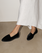 Demi Silk Velvet Venetian Slippers - Alex Rivière Studio x Manebí Shoes | 
