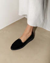 Demi Silk Velvet Venetian Slippers - Alex Rivière Studio x Manebí Shoes | 