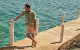 Woven Linen Malibu Shorts - Men's Pants | 