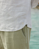 Washed Linen Positano Shorts - Men's Pants | 