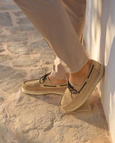 Suede Boat-Shoes Espadrilles - Men's Shoes | 