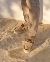 Suede Boat-Shoes Espadrilles - Men's Shoes | 
