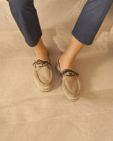 Suede Boat-Shoes Espadrilles - Men's Shoes | 
