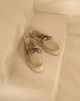 Suede Boat-Shoes Espadrilles - Men's Shoes | 