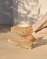 Suede Traveler Loafers Espadrilles - Men's Espadrilles | 