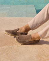 Suede Traveler Loafers Espadrilles - Men's Espadrilles | 