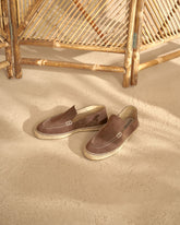Suede Traveler Loafers Espadrilles - Men's Espadrilles | 