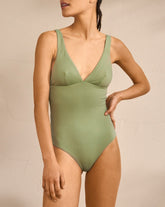 V-Neck One Piece - Women's Special Prices | 