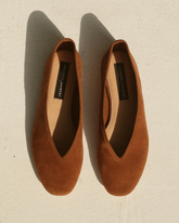 Camille Suede Ballet Flats - Ballet Flats | 