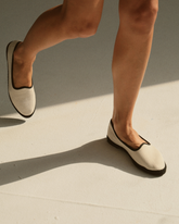 Demi Canvas Venetian Slippers - Alex Rivière Studio x Manebí Shoes | 