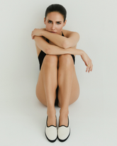 Demi Canvas Venetian Slippers - Alex Rivière Studio x Manebí Shoes | 