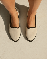 Demi Canvas Venetian Slippers - Alex Rivière Studio x Manebí Shoes | 