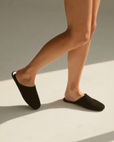 Tom Soft Suede Babouche - Women's Mules | 