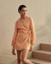Printed Linen Biarritz Dress - Women's Special Prices Clothing | 