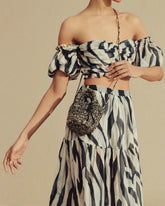 Printed Silk Cotton<br />Voile Floreanopolis Top - Women's Special Prices Clothing | 